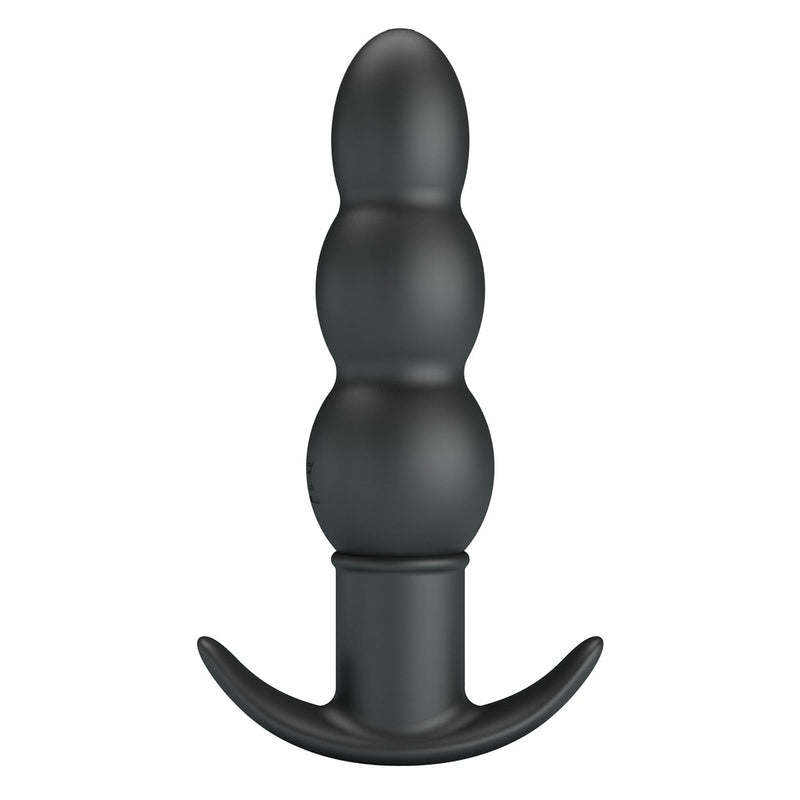 silikon 10 fonksiyonlu titreşimli anal plug yan görünüm aeaeeas Moonette