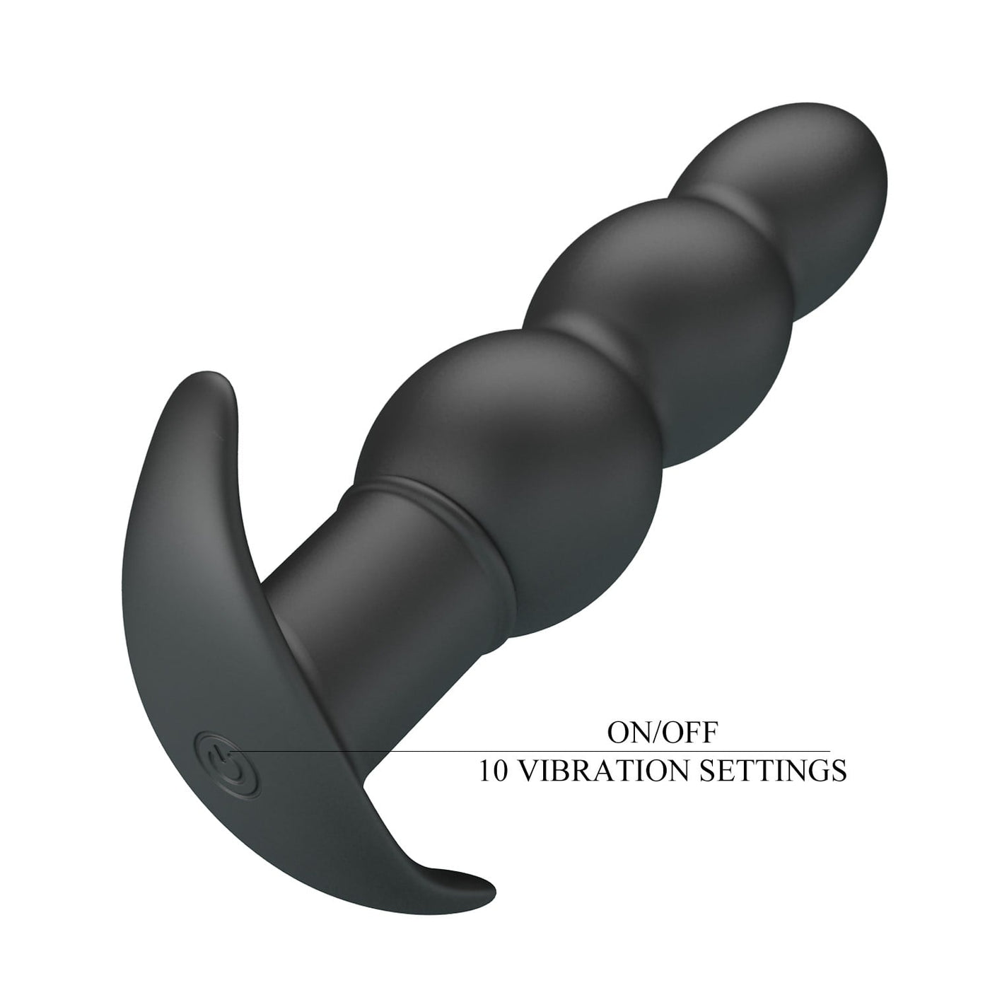 silikon 10 fonksiyonlu titreşimli anal plug farklı açı Moonette