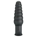 silikon 10 fonksiyonlu titreşimli anal plug detay çekim aeolis Moonette