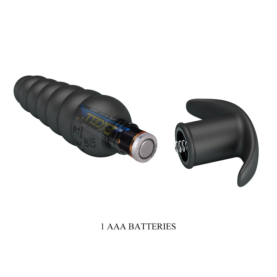 silikon 10 fonksiyonlu titreşimli anal plug ambalaj görünümü aeolis Moonette