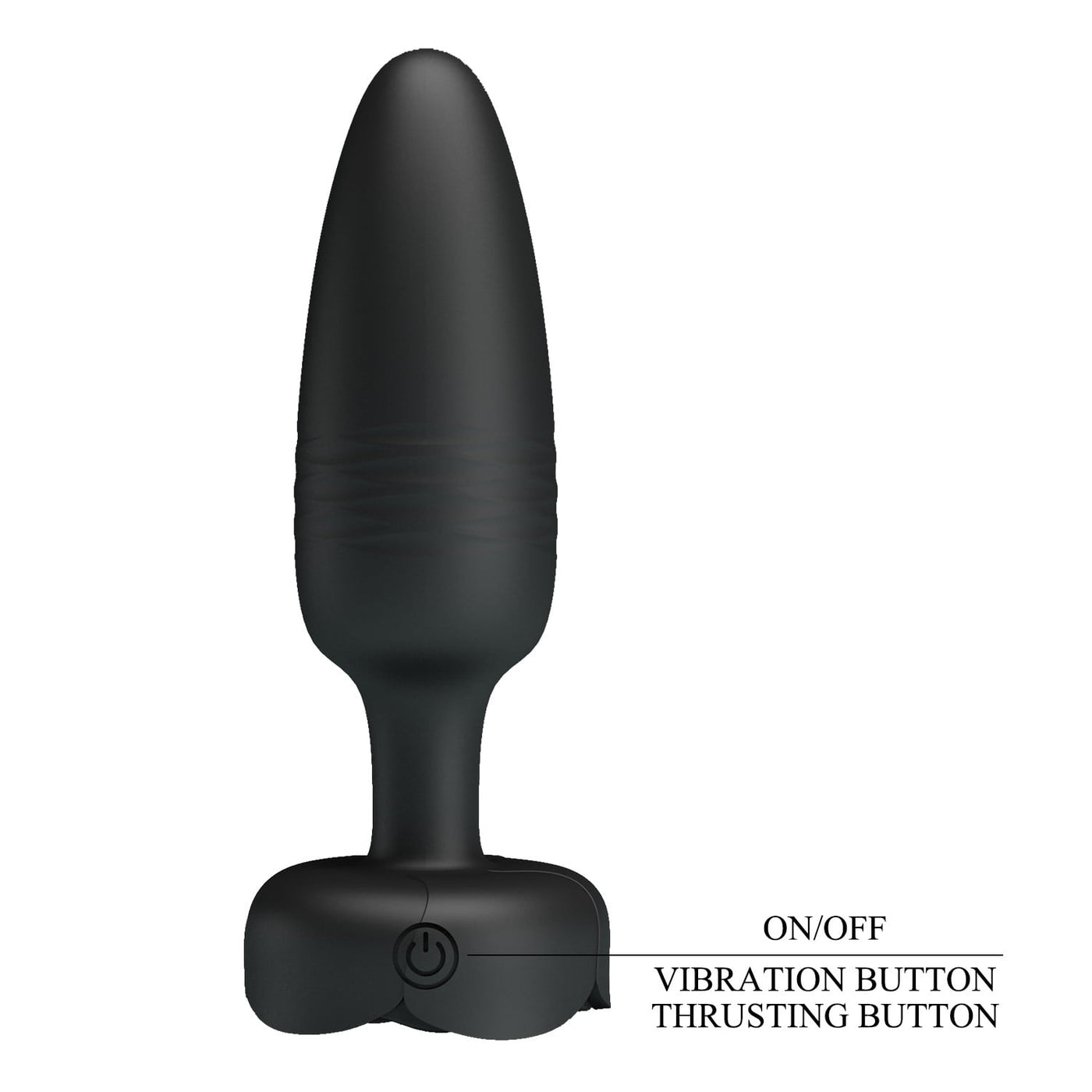 10 fonksiyonlu titreşimli anal plug Tarion farklı açı Moonette