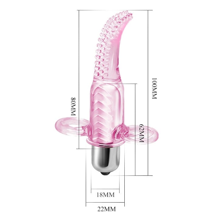 parmak vibratör Vibro Finger alt görünüm Moonette