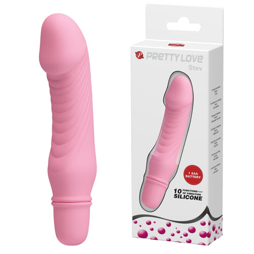 silikon pembe vibratör Stev Moonette