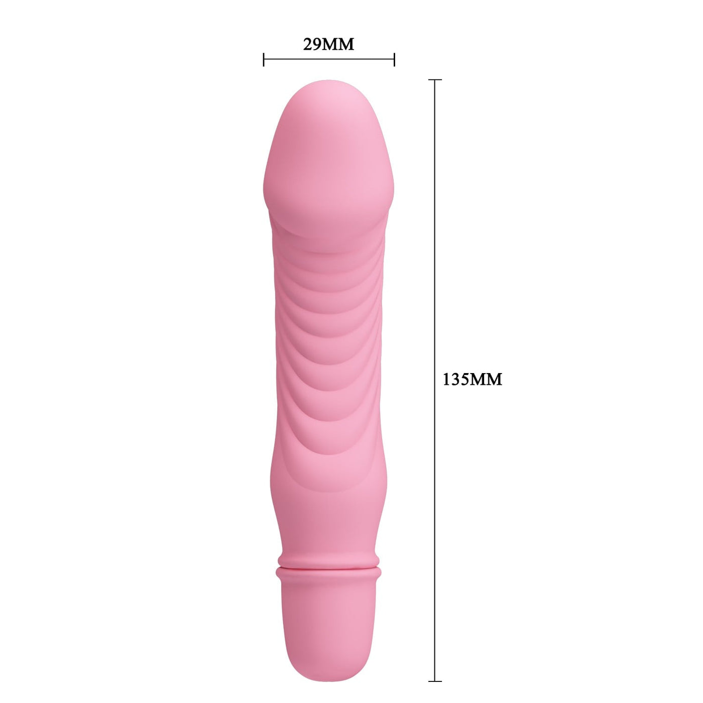 silikon pembe vibratör Stev ambalaj görünümü Moonette
