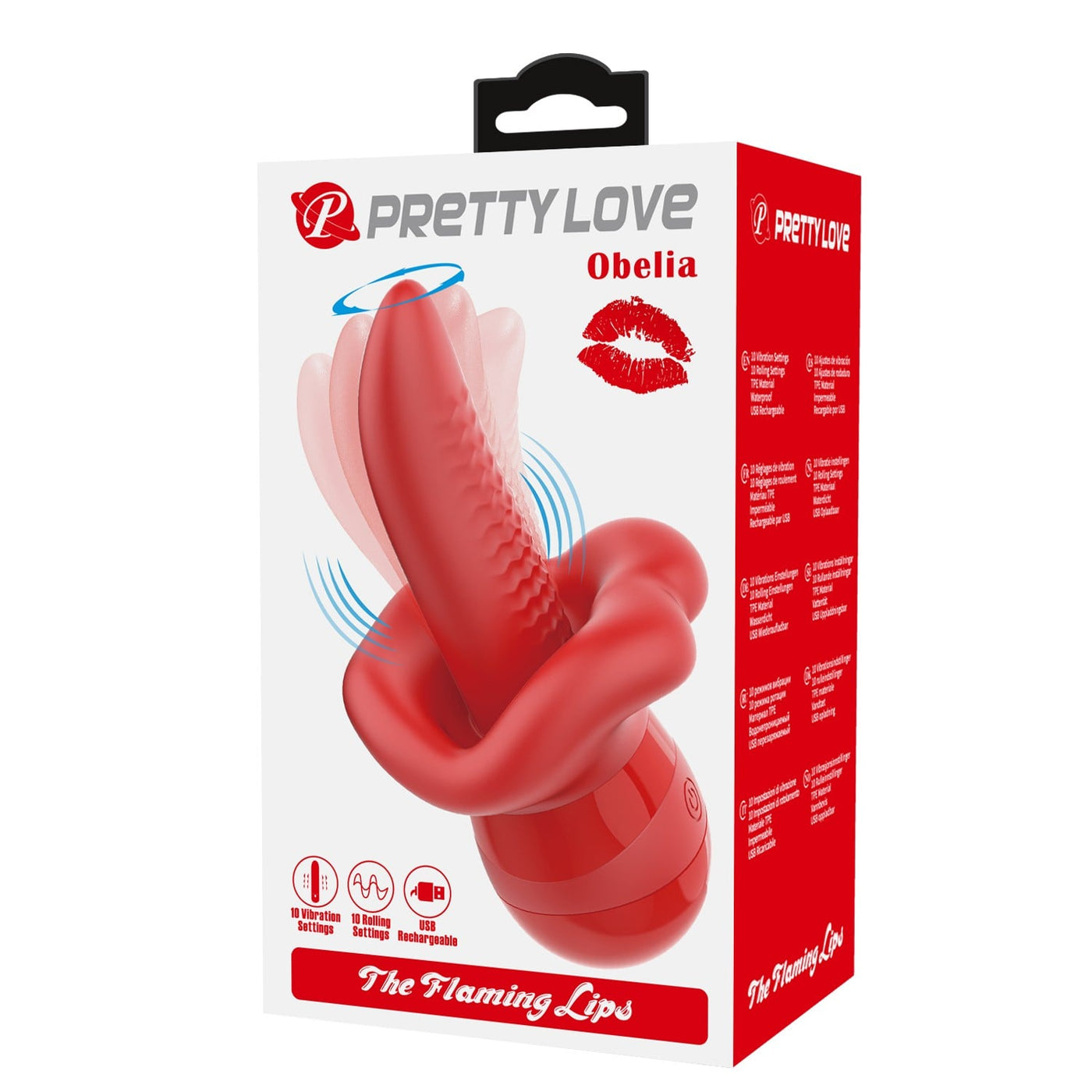 şarjlı vibratör Obelia Flaming Lips set içeriği Moonette