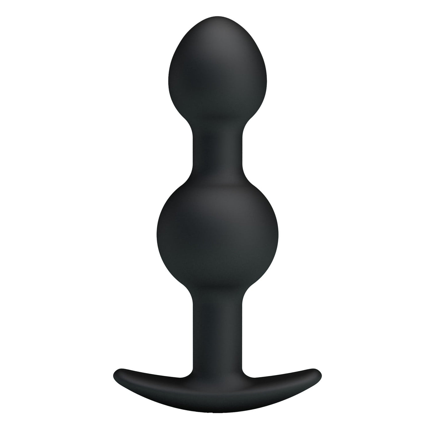 10,4 cm silikon boğumlu anal plug yan görünüm Moonette
