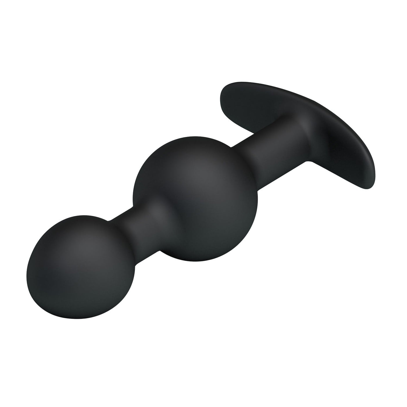 10,4 cm silikon boğumlu anal plug detay çekim Moonette