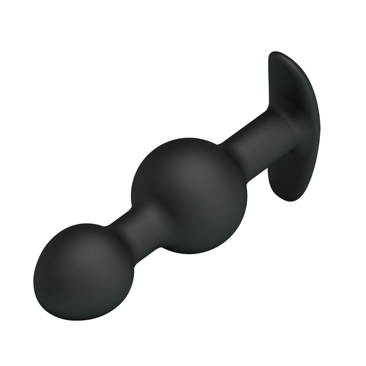 10,4 cm silikon boğumlu anal plug arka görünüm Moonette