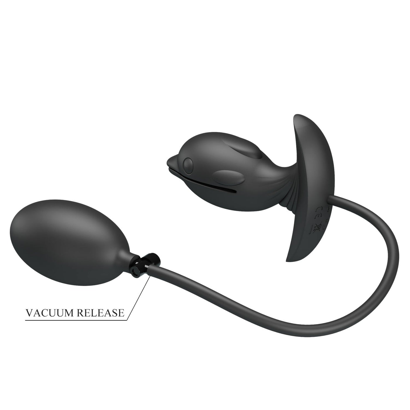 10,6 cm silikon titreşimli şarjlı anal plug Hanson farklı açı Moonette