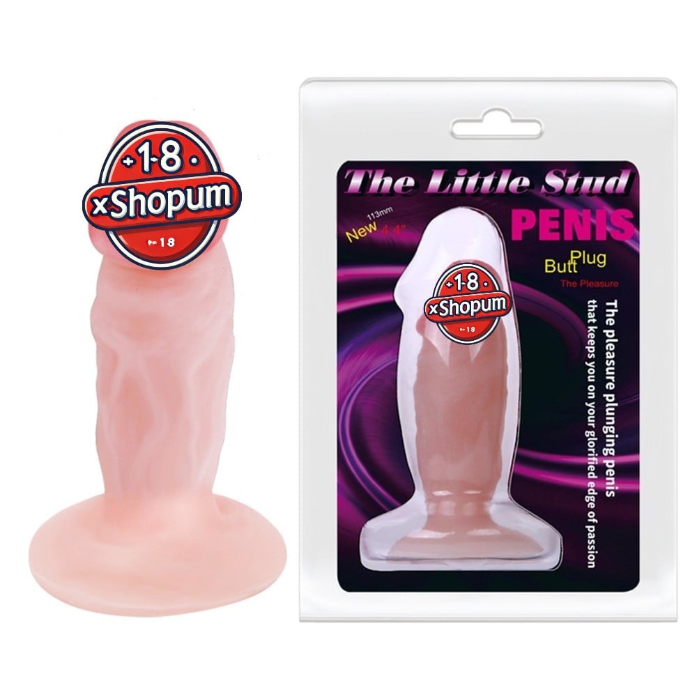 11 cm vantuzlu anal plug ambalaj görünümü Moonette