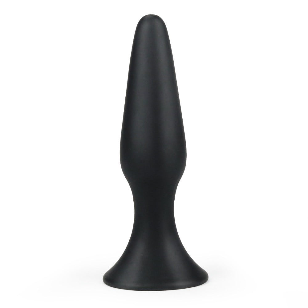 11,5 cm silikon vantuzlu anal plug yakın plan Moonette