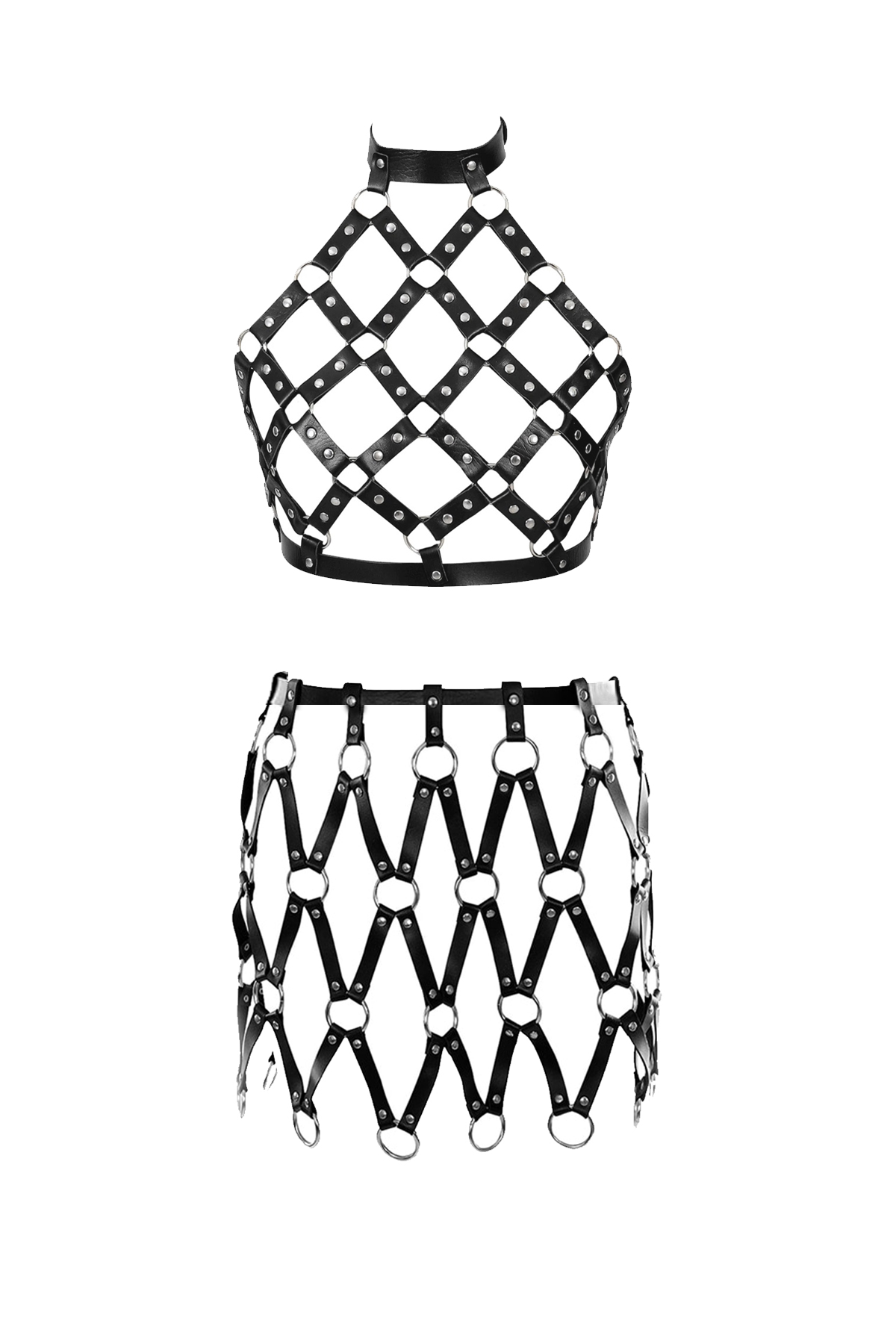 fantazi harness fantezi detay çekim set Moonette