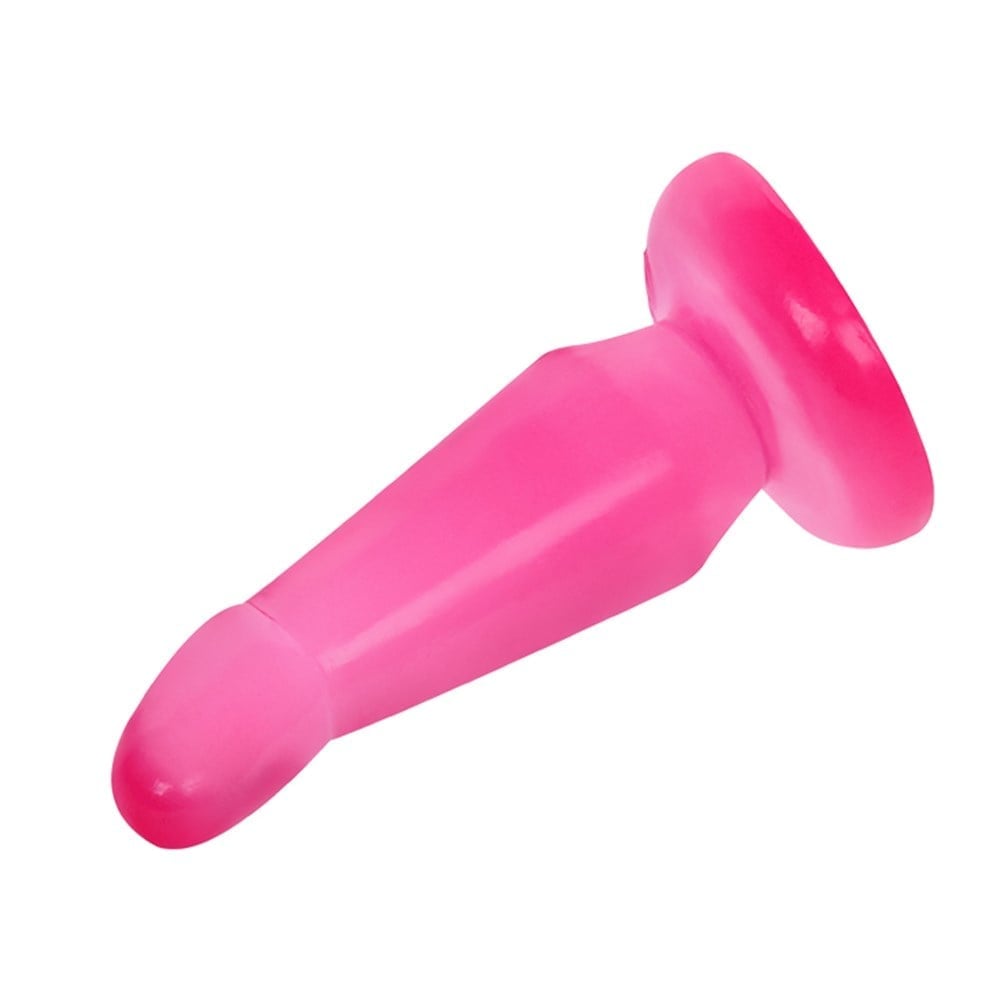 12 cm jel vantuzlu anal plug arka görünüm Moonette