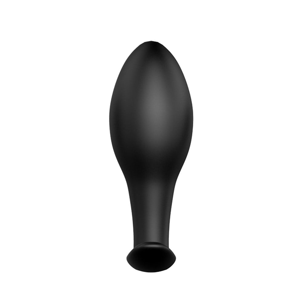 8,5 cm 12 fonksiyonlu titreşimli anal plug yakın plan Moonette