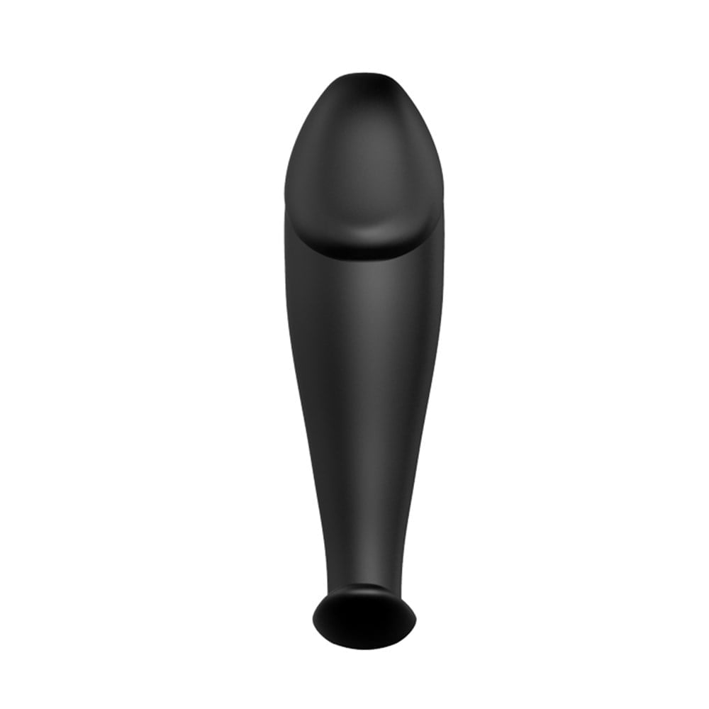 10 cm 12 fonksiyonlu titreşimli anal plug arka görünüm Moonette