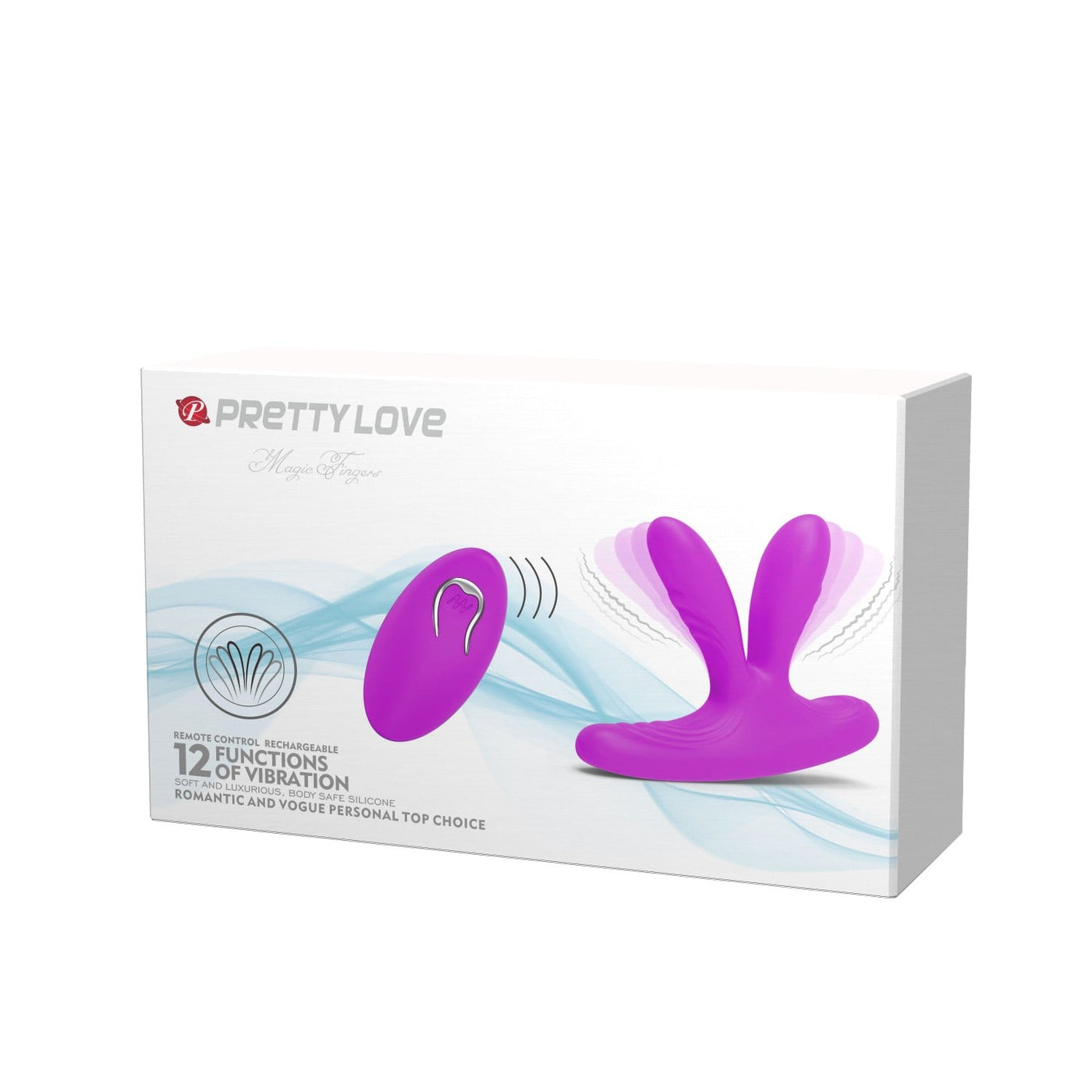 12 fonksiyonlu titreşimli vibratör Magic Finger set içeriği Moonette