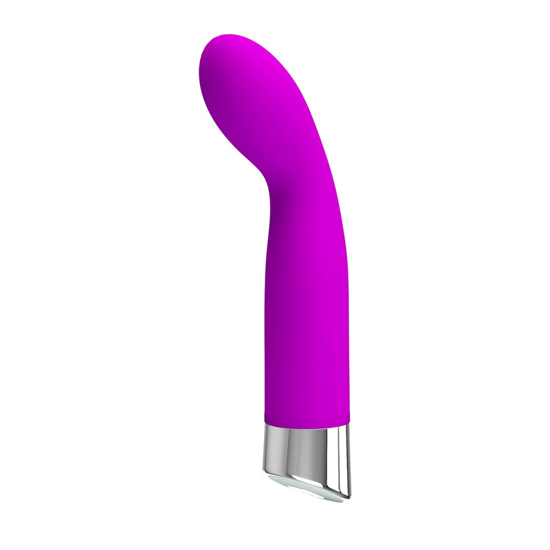 12 fonksiyonlu su geçirmez g-spot vibratör yan görünüm Moonette