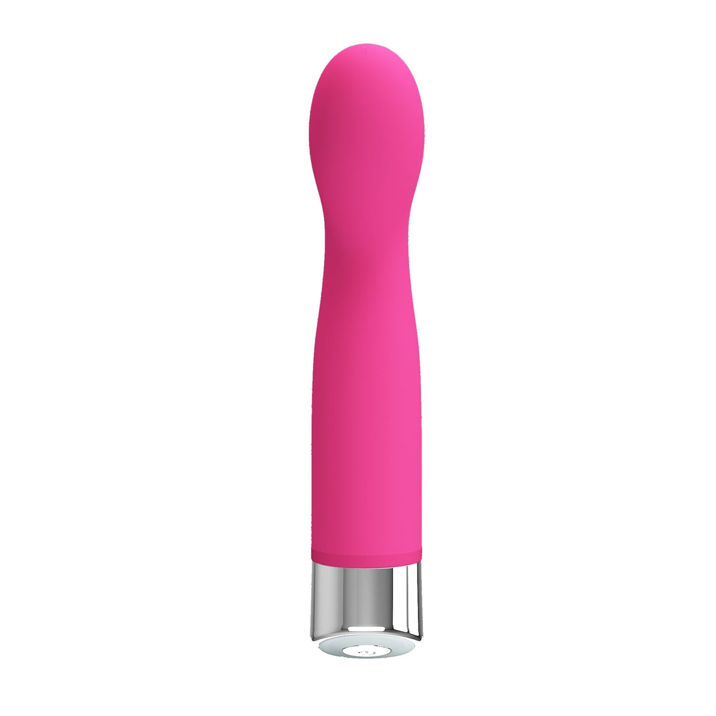 12 fonksiyonlu su geçirmez pembe g-spot vibratör yakın plan Moonette