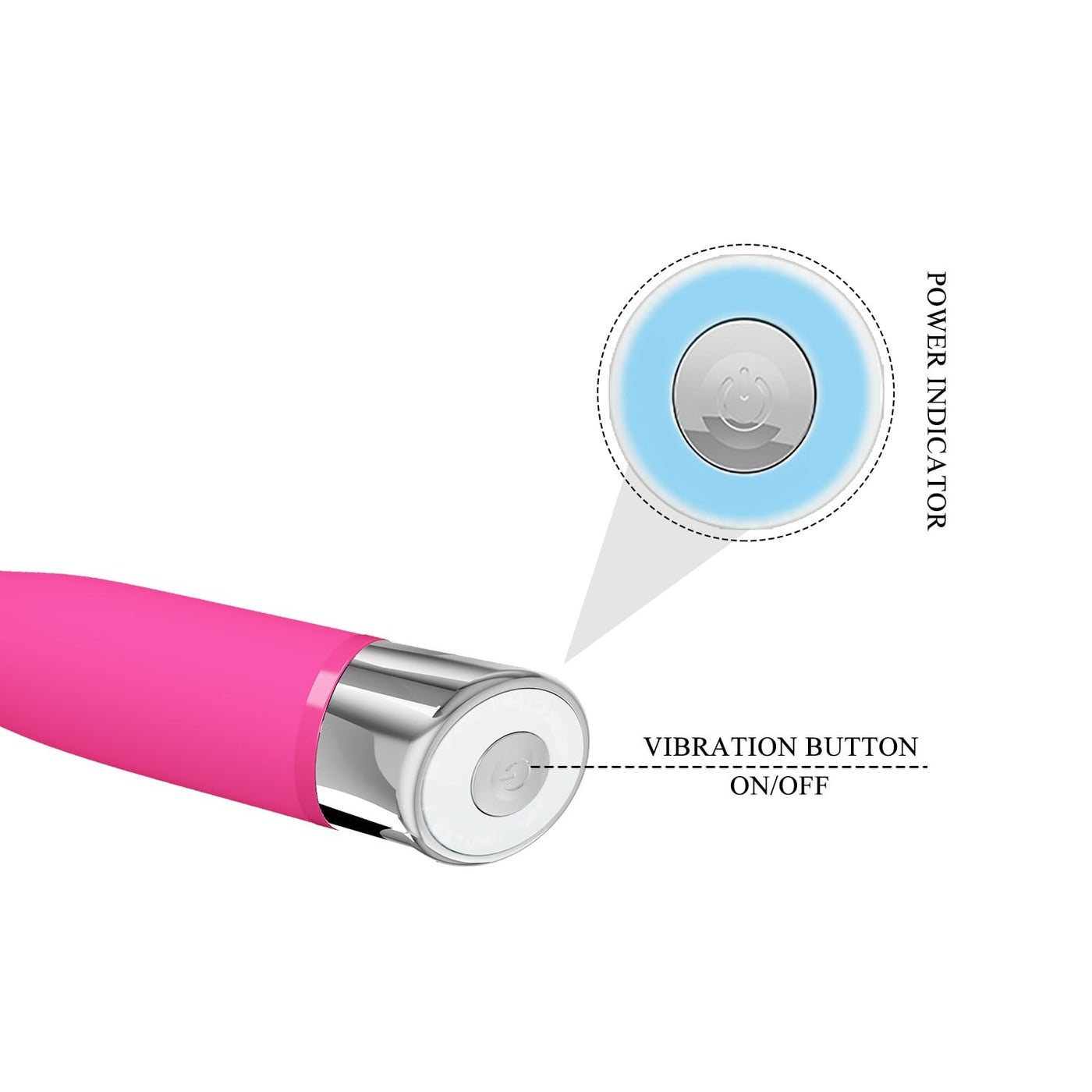 12 fonksiyonlu su geçirmez pembe g-spot vibratör farklı açı Moonette