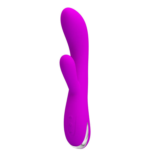 12 fonksiyonlu şarjlı rabbit vibratör Wilbur yan görünüm Moonette