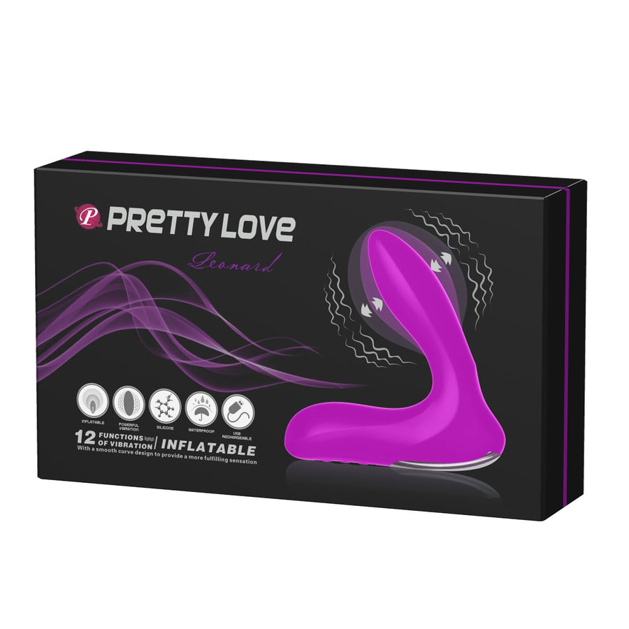 12 fonksiyonlu anal plug Leonard üst görünüm Moonette