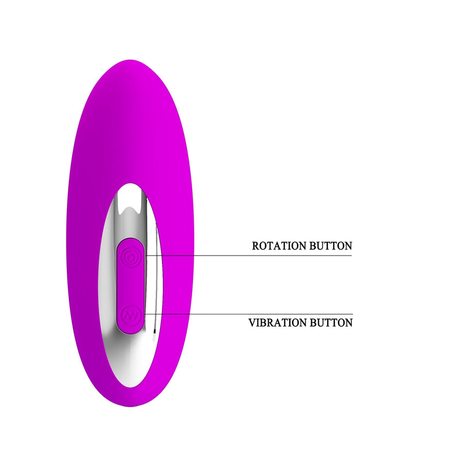 12 fonksiyonlu vibratör Merlin yakın plan Moonette