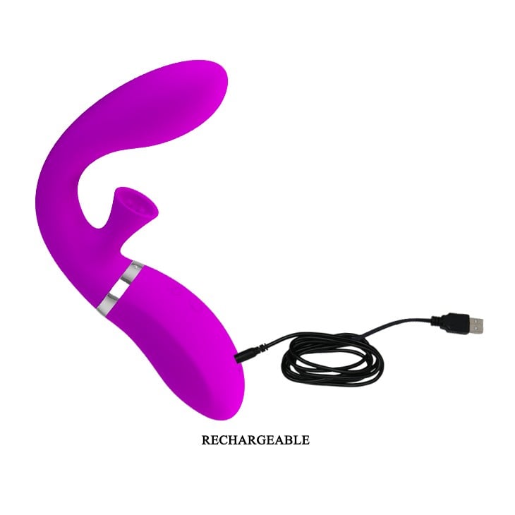 12 fonksiyonlu şarjlı vibratör Spot Klitoris Uyar farklı açı Moonette