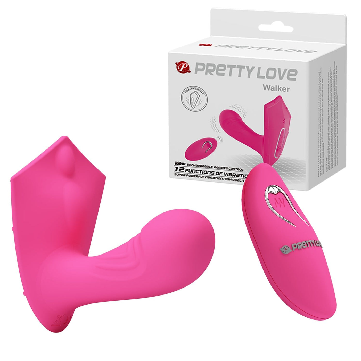 12 fonksiyonlu kumandalı g-spot vibratör Moonette
