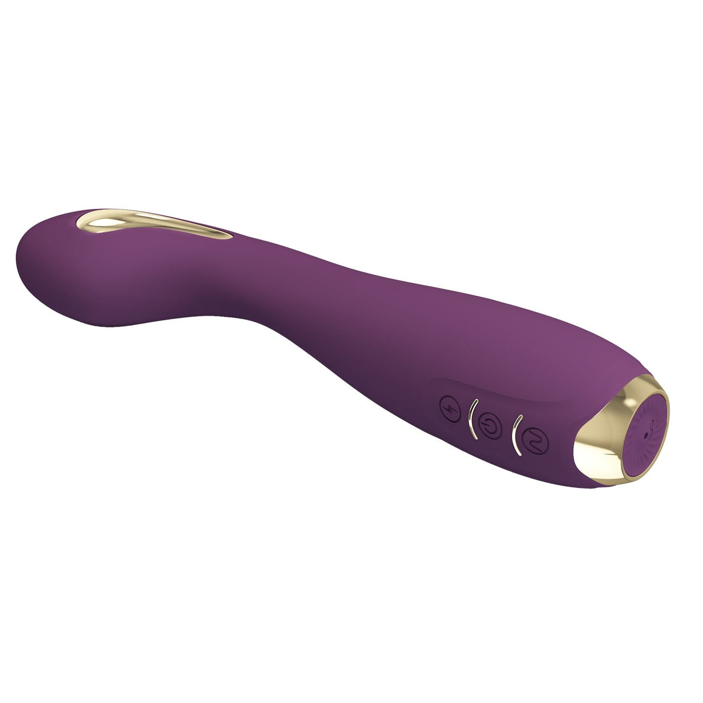 titreşim elektrik mor g-spot vibratör arka görünüm Moonette