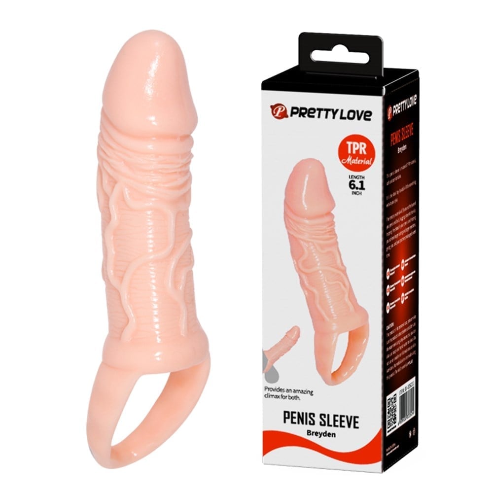 15 cm silikon penis kılıfı Moonette