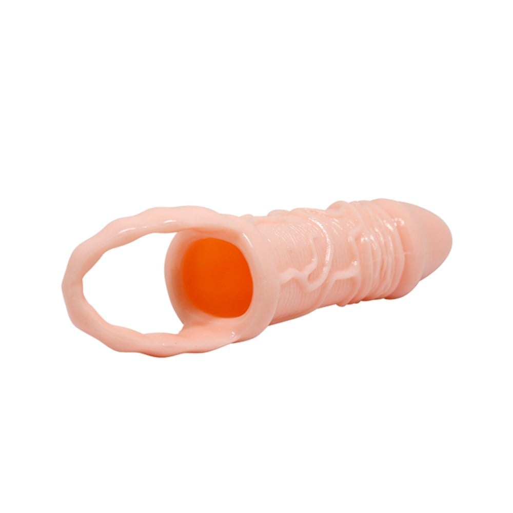15 cm silikon penis kılıfı farklı açı Moonette