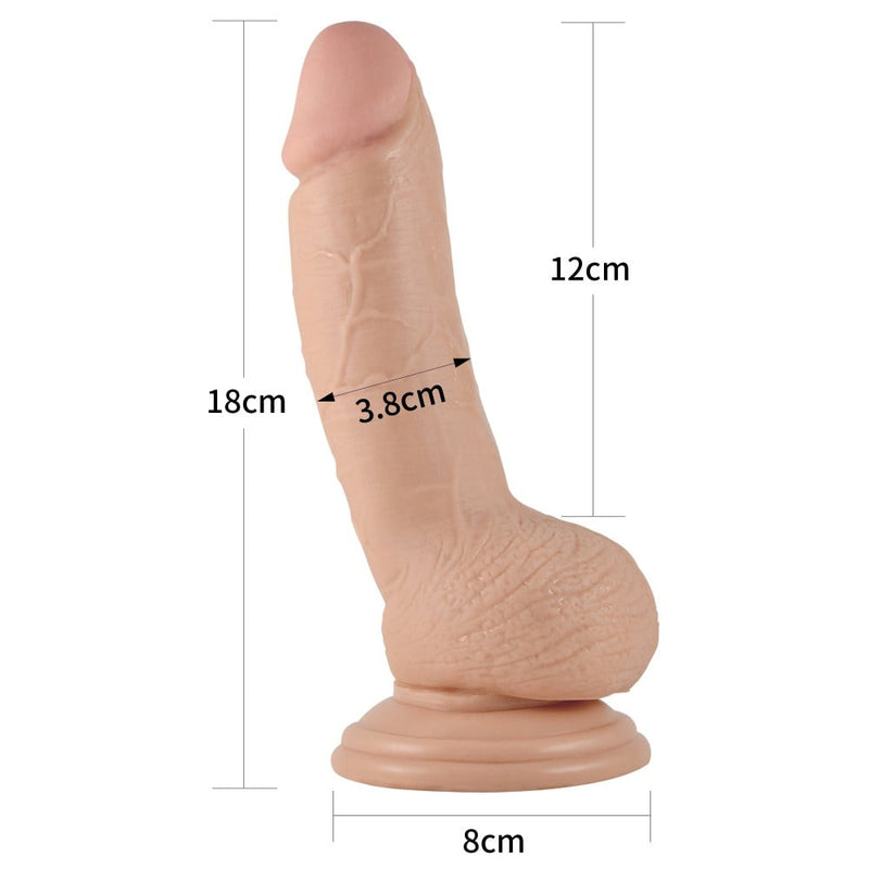 18 cm vantuzlu vajina yan görünüm Moonette