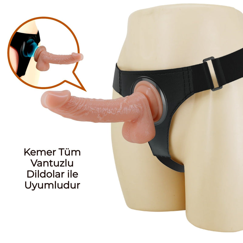 19 cm strapon Kevin yan görünüm Moonette