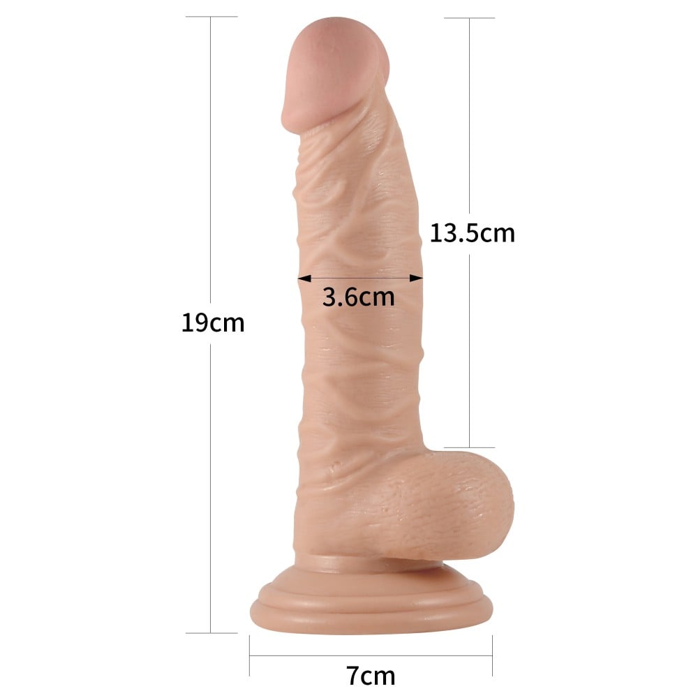 19 cm vantuzlu vajina yan görünüm Moonette