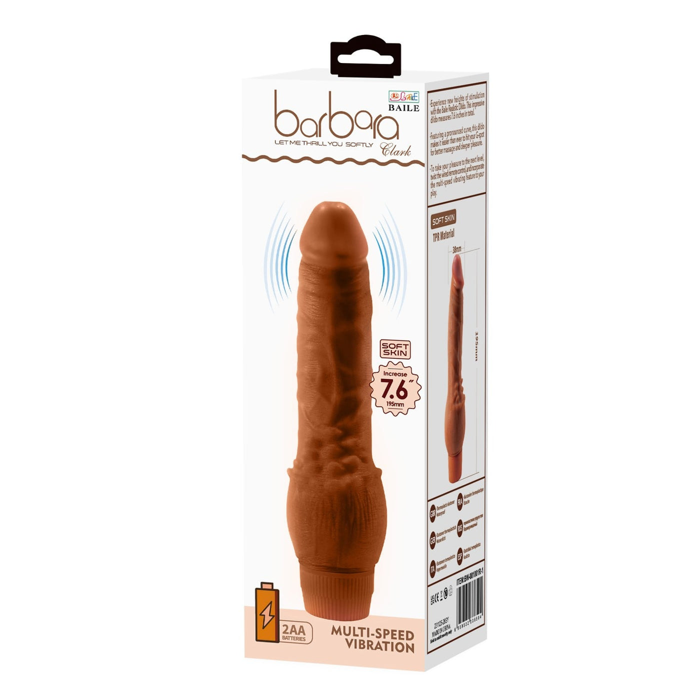 19,5 cm titreşimli dildo kombin görseli Moonette