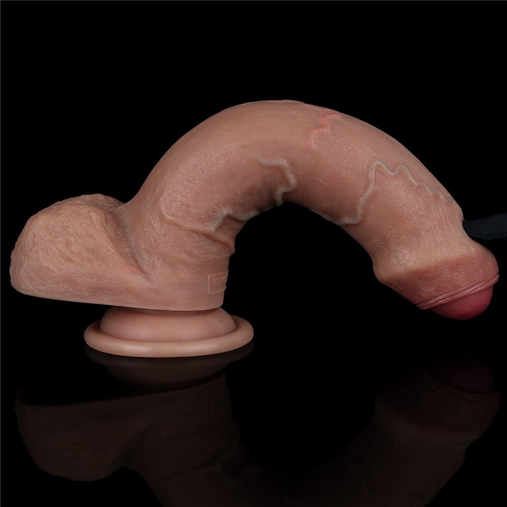 20.5 cm vantuzlu dildo iç detay Moonette