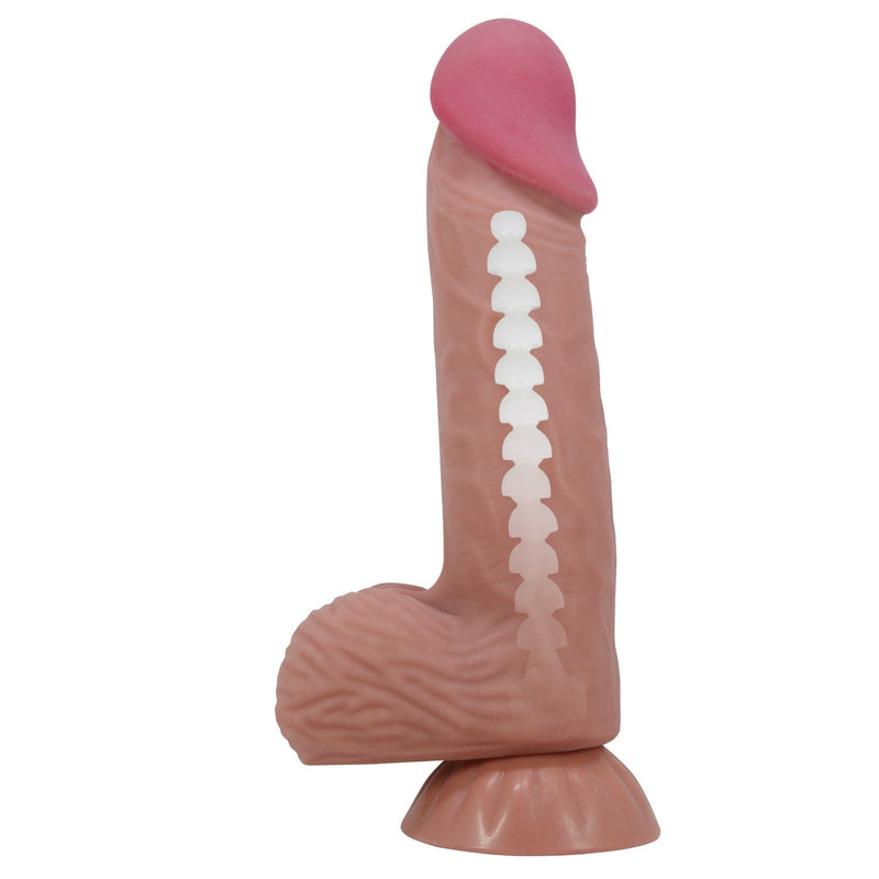 20,6 cm dildo Lisle yan görünüm Moonette