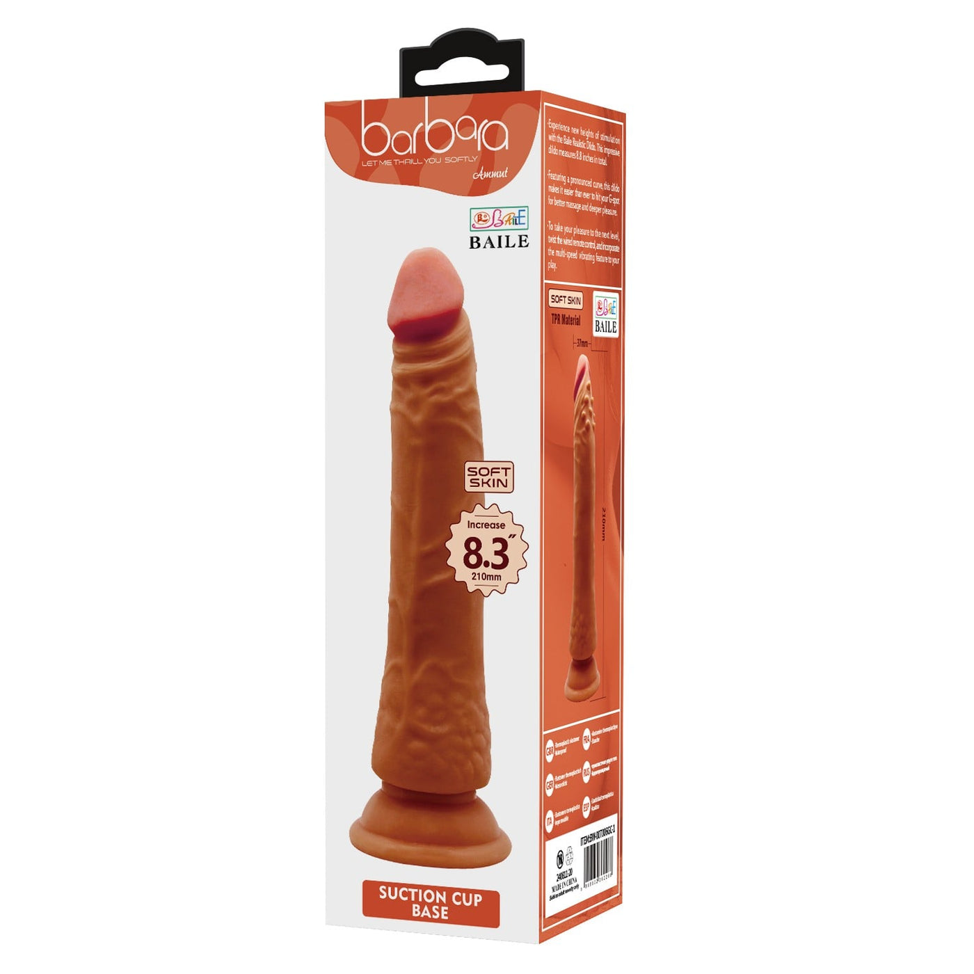 21 cm realistik dildo alt görünüm Moonette