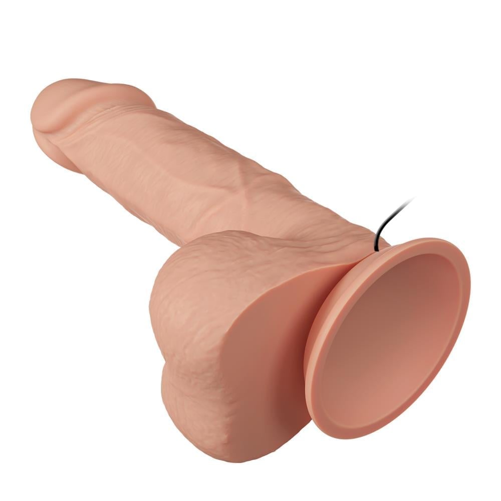 21,8 cm titreşimli dildo Bahamut ambalaj görünümü Moonette