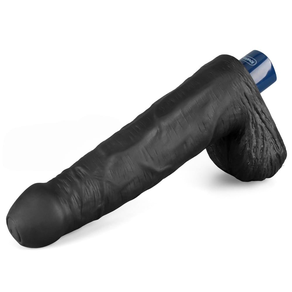 22.6 cm titreşimli şarjlı dildo alt görünüm Moonette
