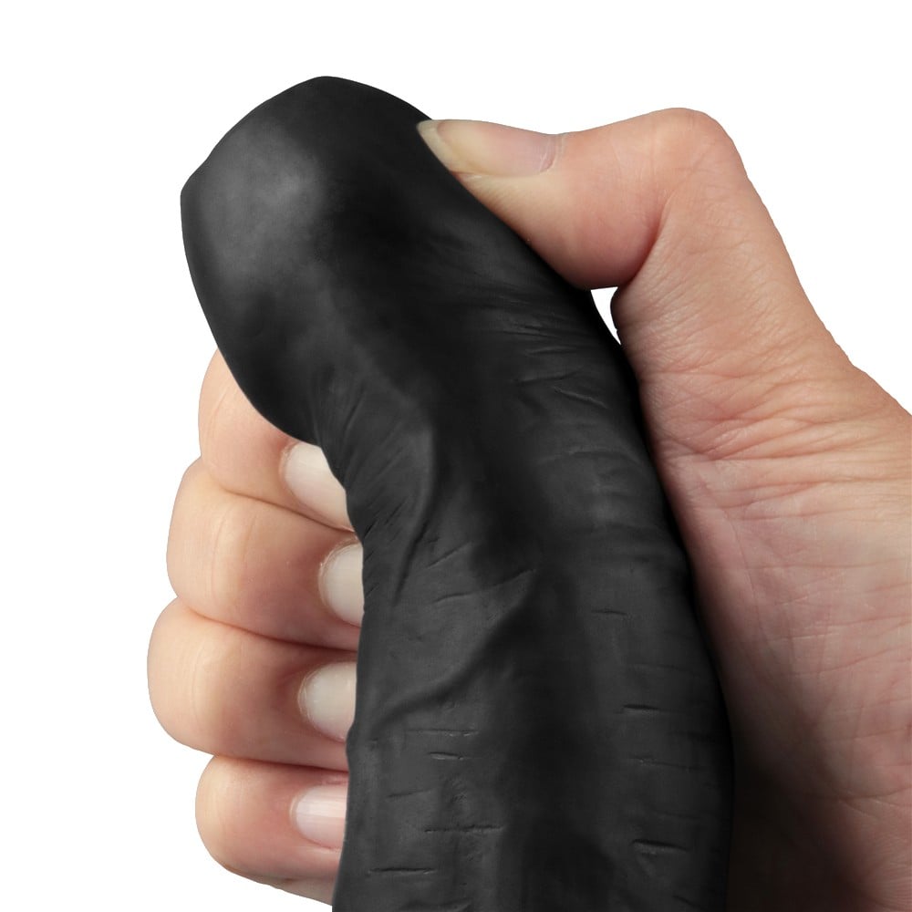 22.6 cm titreşimli şarjlı dildo kombin görseli Moonette