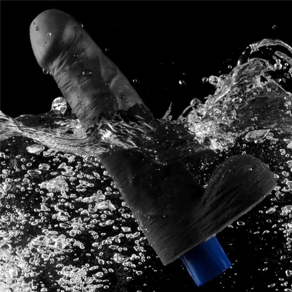 22.6 cm titreşimli şarjlı dildo tanıtım görseli Moonette