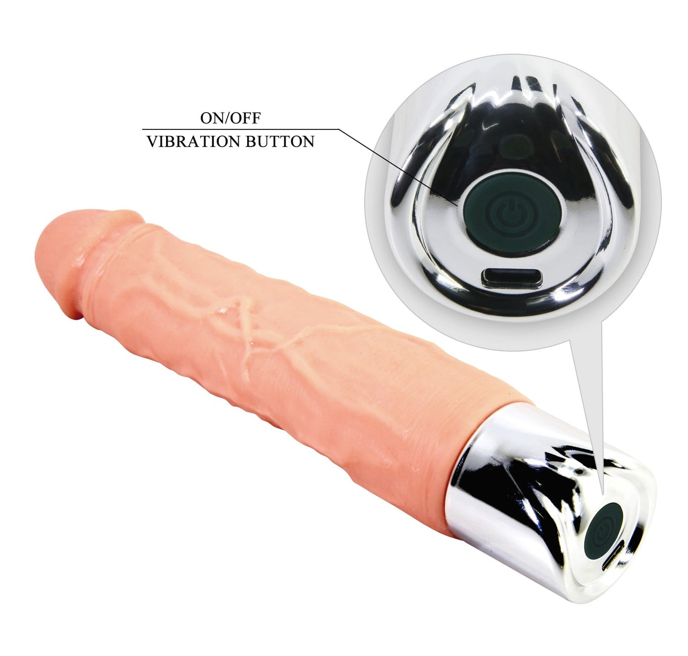 22,3 cm şarjlı usb vibratör Osric Pro ambalaj görünümü Moonette