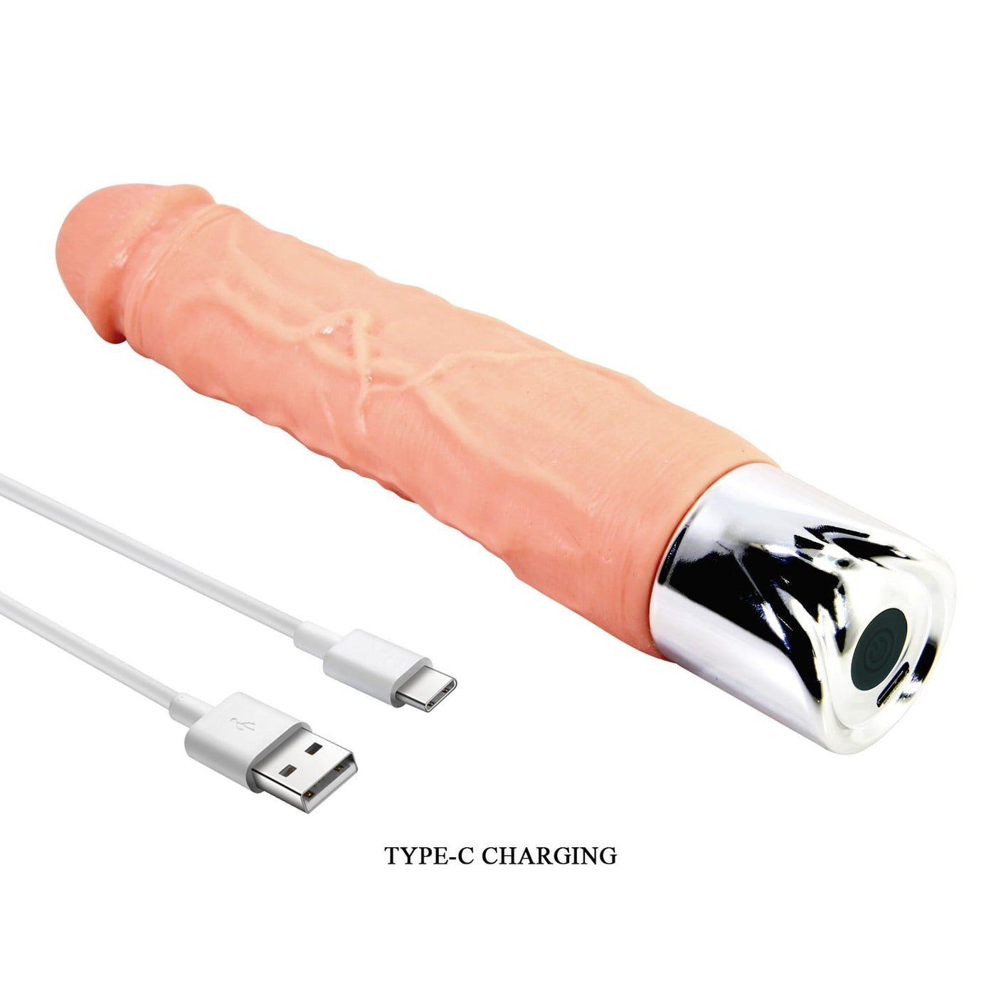 22,3 cm şarjlı usb vibratör Osric Pro üst görünüm Moonette