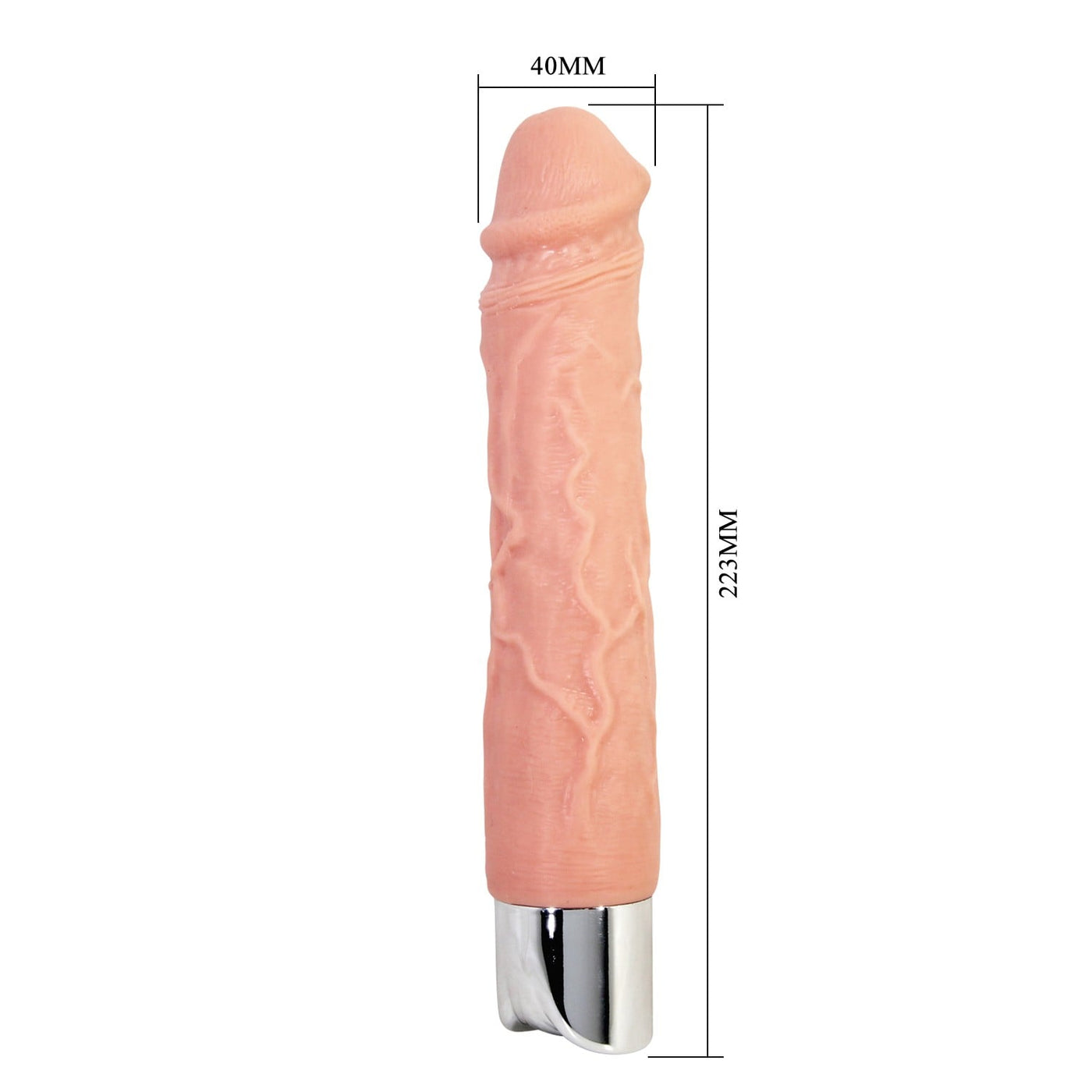 22,3 cm şarjlı usb vibratör Osric Pro alt görünüm Moonette