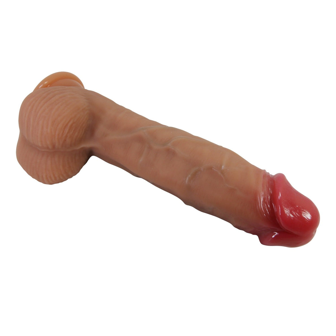 23,5 cm silikon dildo Orton arka görünüm süper Moonette
