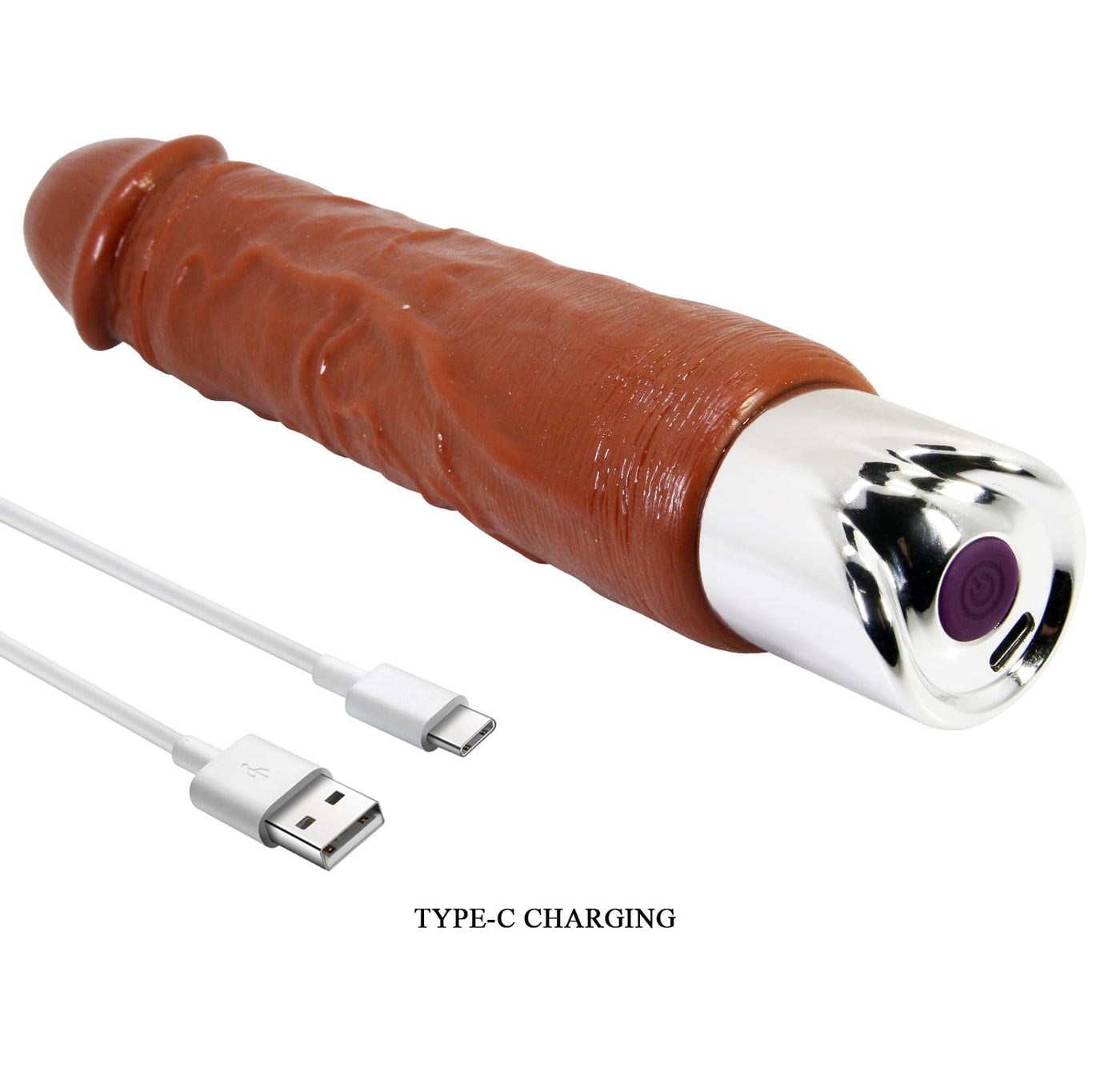 23,8 cm şarjlı usb vibratör Rufus Pro ambalaj görünümü Moonette