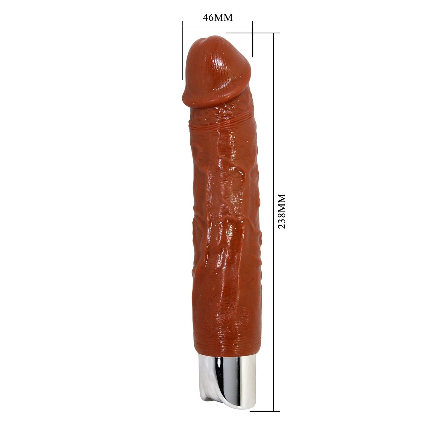 23,8 cm şarjlı usb vibratör Rufus Pro üst görünüm Moonette