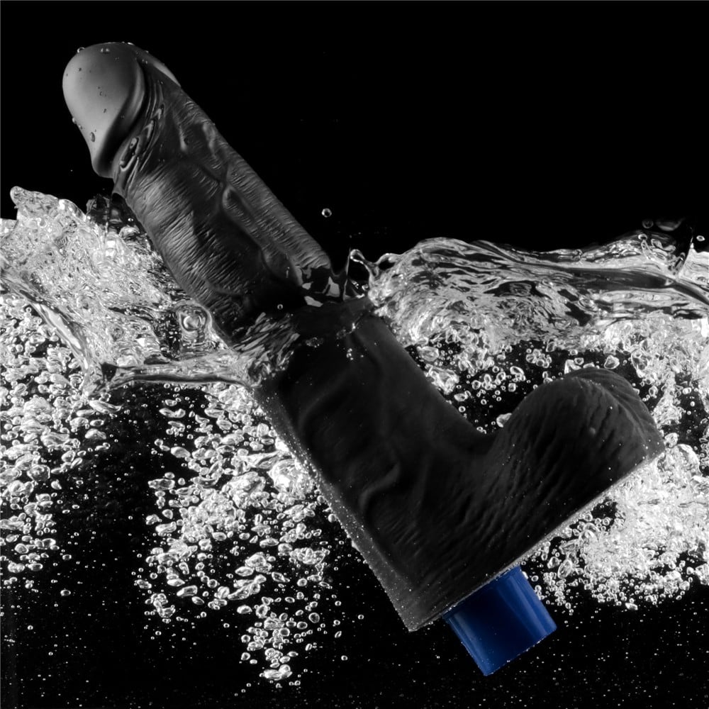 25.3 cm titreşimli şarjlı dildo tanıtım görseli Moonette