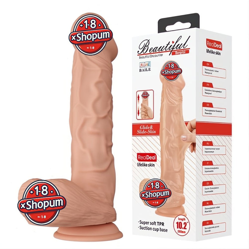 26 cm Gerçekçi Kalın Dildo Penis - Bergrisi